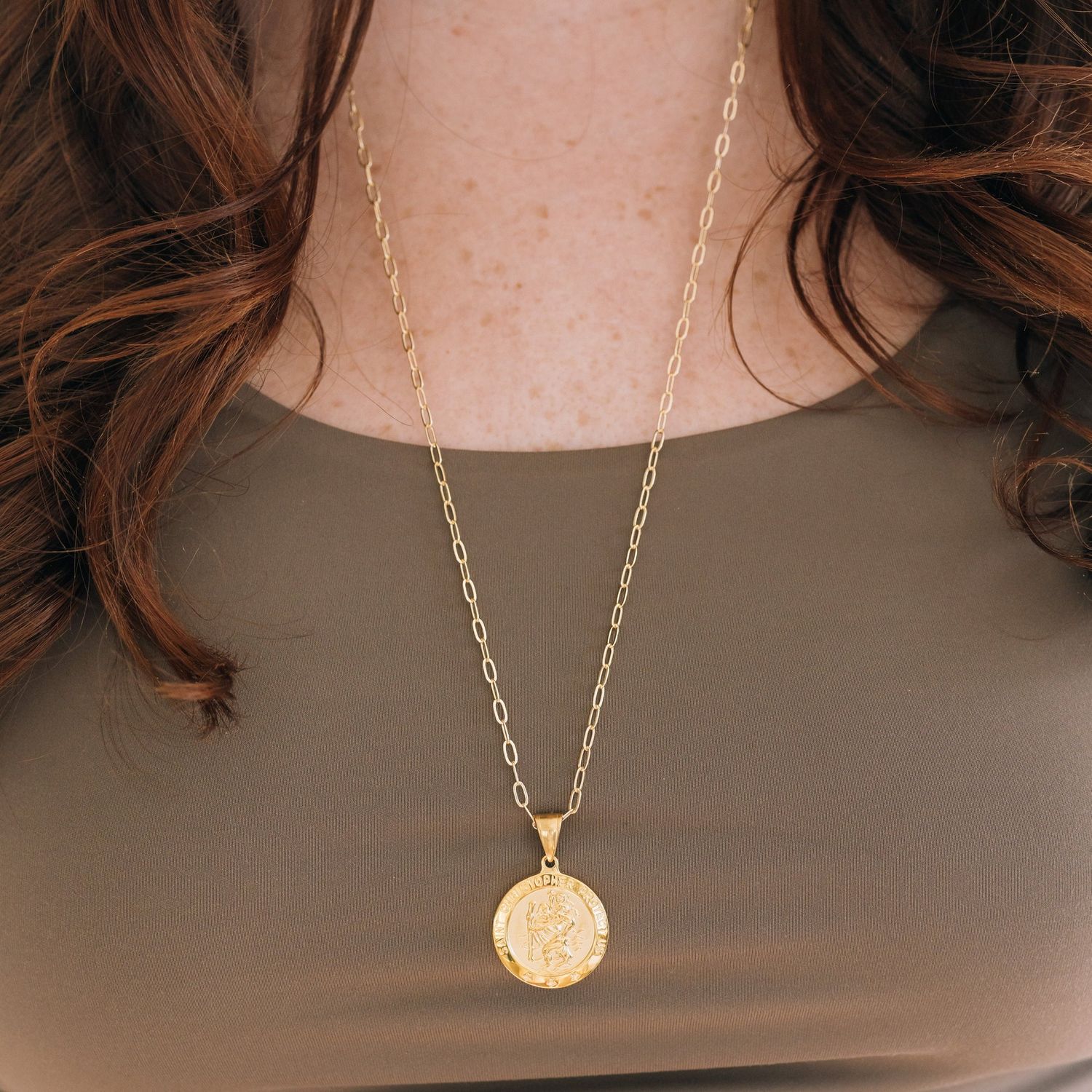 Voyage Necklace St. Christopher Metal