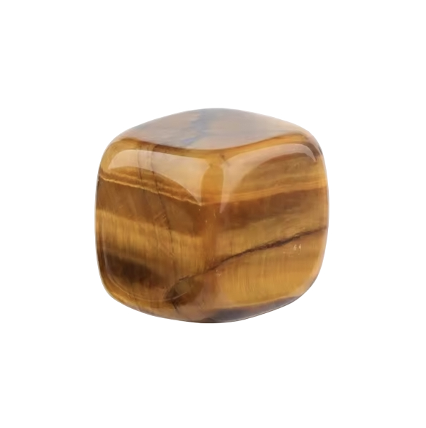 Tiger's Eye - Natural Healing Stone Cube