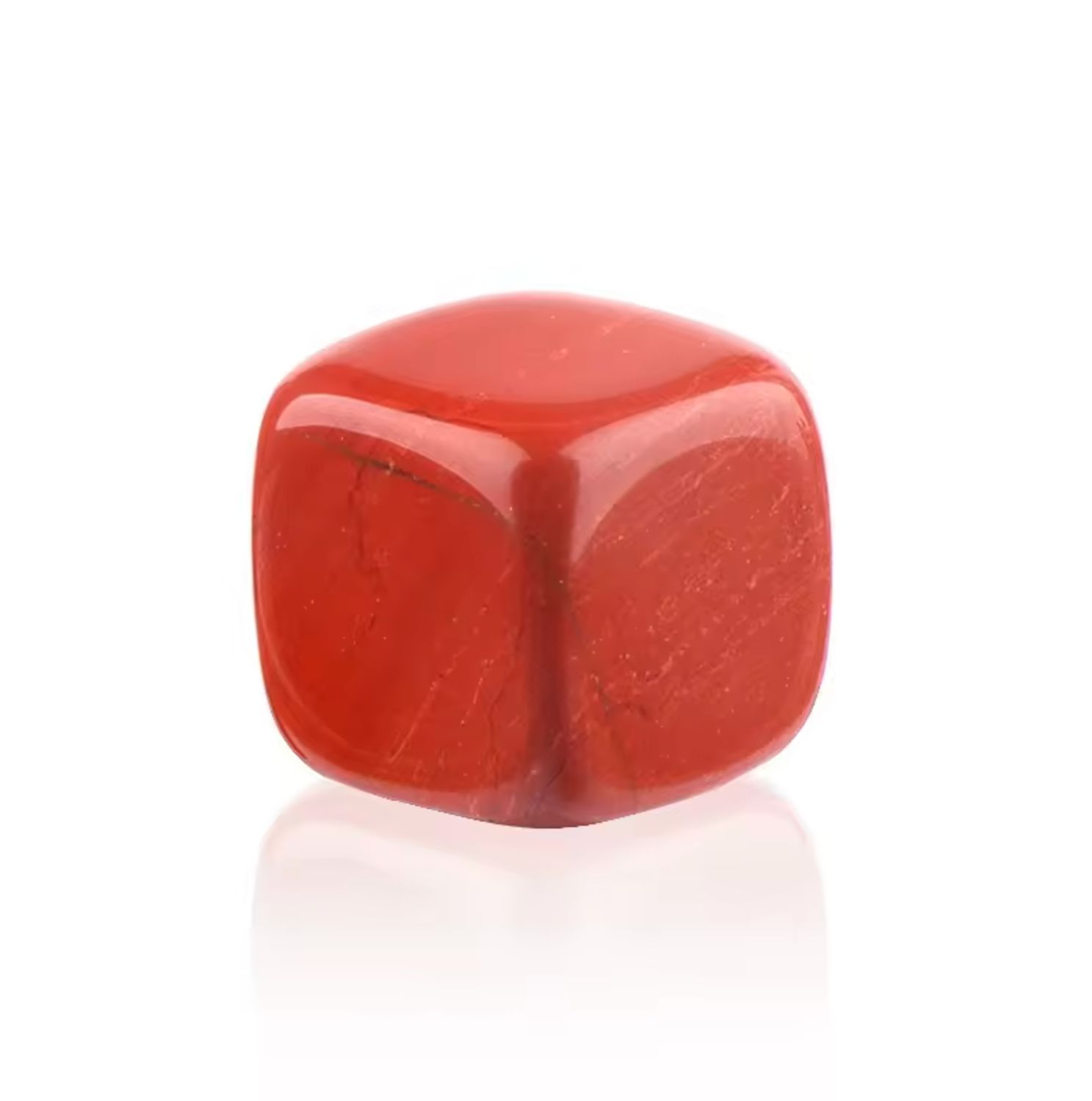 Red Jasper - Natural Healing Stone Cube