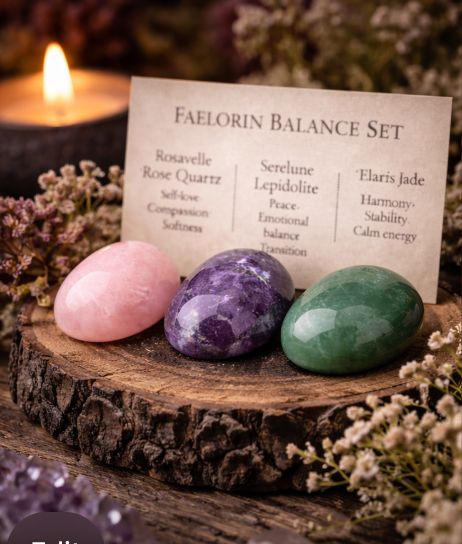 The Balance Set - Faelorin Crystal Bundle