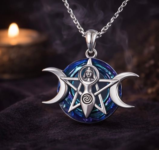 Lunara Veil Pendant - Mystical / Symbolic