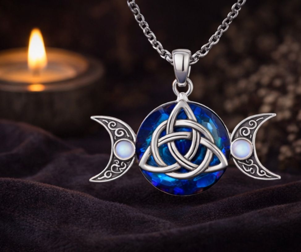Celestara Veil Pendant - Flow / Connection / Cycles