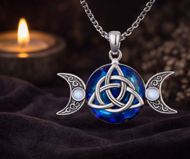 Celestara Veil Pendant - Flow / Connection / Cycles