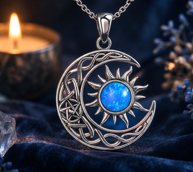 Solunara Veil Pendant - Duality / Harmony
