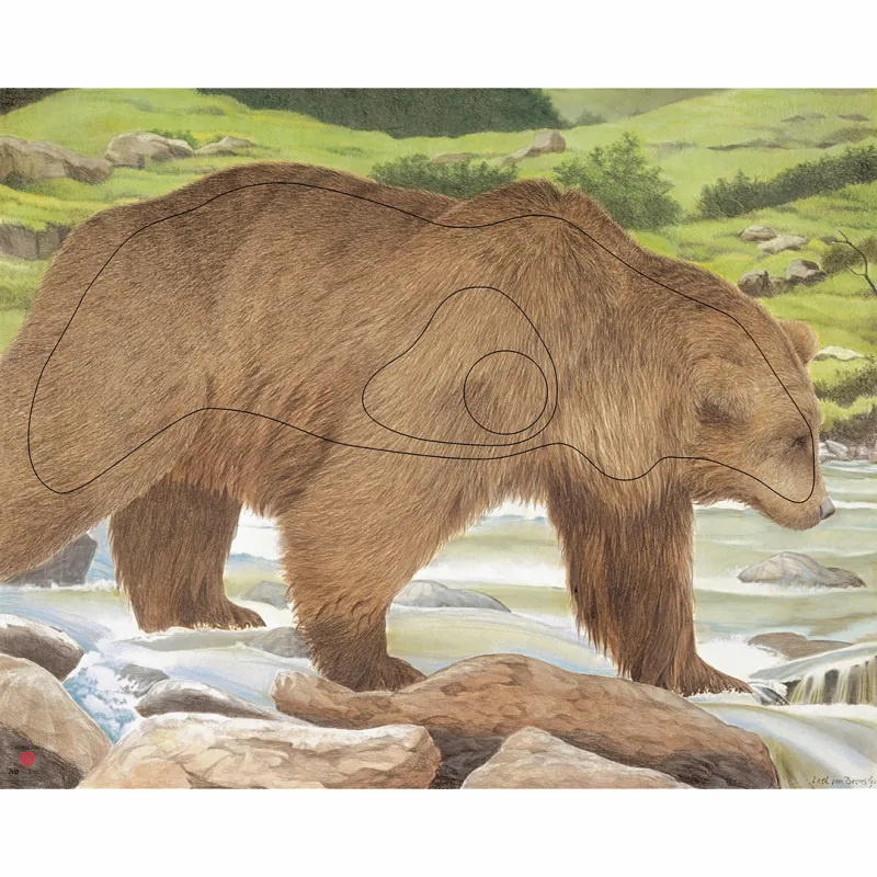 JVD Target Face Animal JVD Target Face Animal