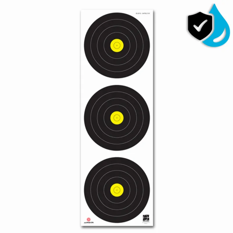 JVD Target Face Field 3x20 cm - Waterproof JVD Target Face Field 3x20 cm - Waterproof