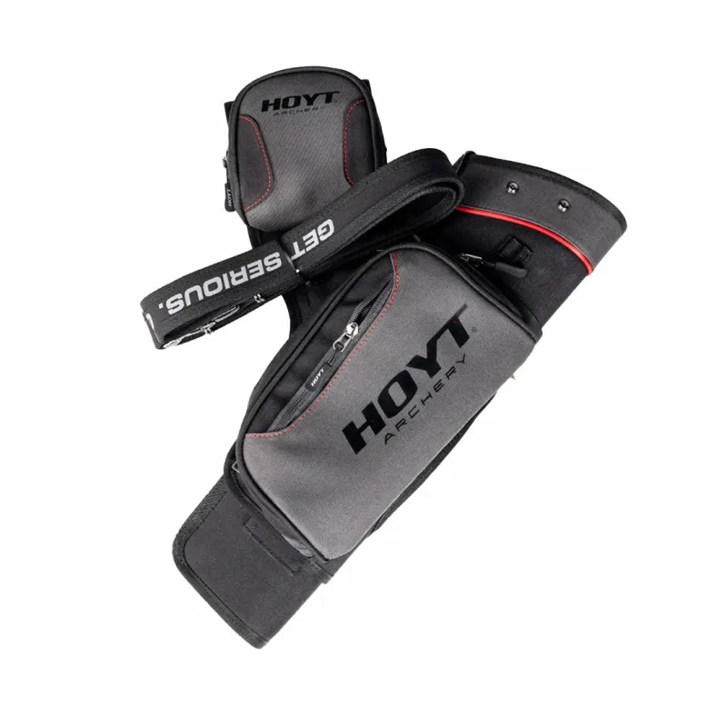 Hoyt Quiver Hip Range Time 2025 RH/LH Grey/Black