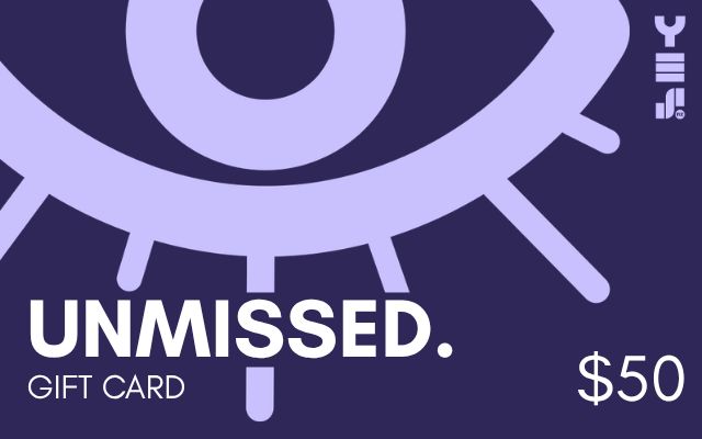 UNMISSED. Gift Card