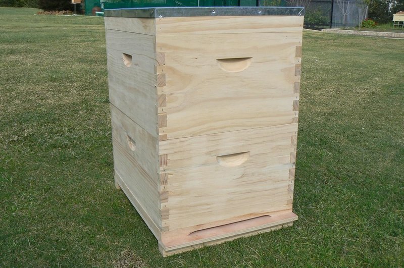 10 Frame hive combo - assembled - unpainted