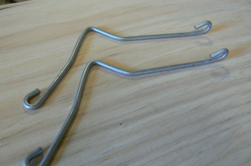 Hive spring clips LD - metal (Pair)