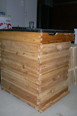 10 Frame hive combo - flat packed - unpainted
