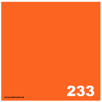 8 oz / 226 g PRO WashFast Acid Dye | 233 Bright Orange