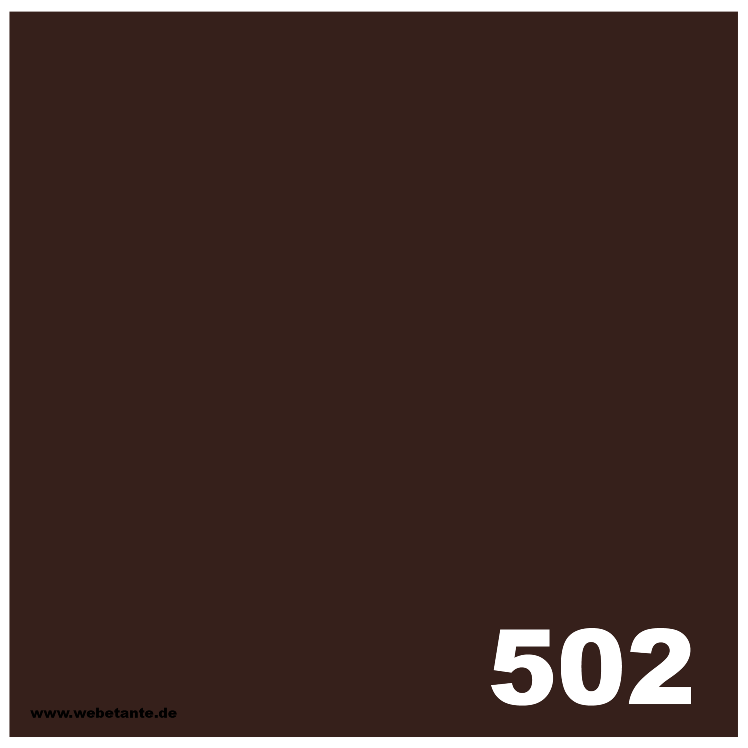 PRO WashFast Acid Dye | 502 Chocolate Brown 1,5% OWG 50 g