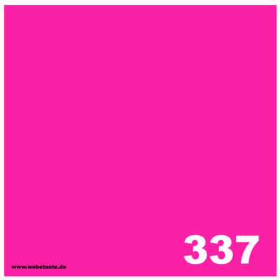8 oz / 226 g PRO WashFast Acid Dye | 337 Hot Pink 3,0% OWG
