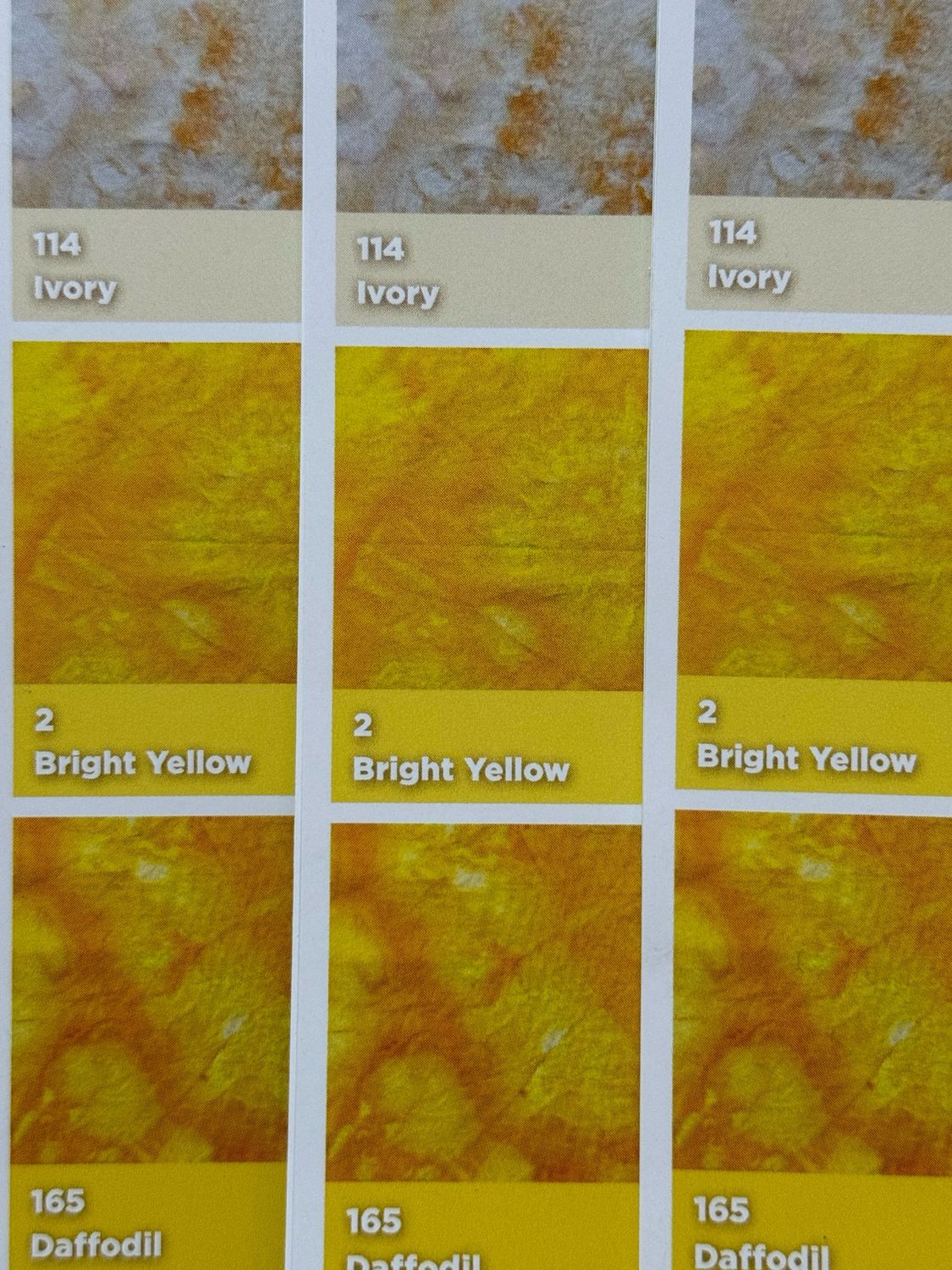 Colorchart Ice DYE