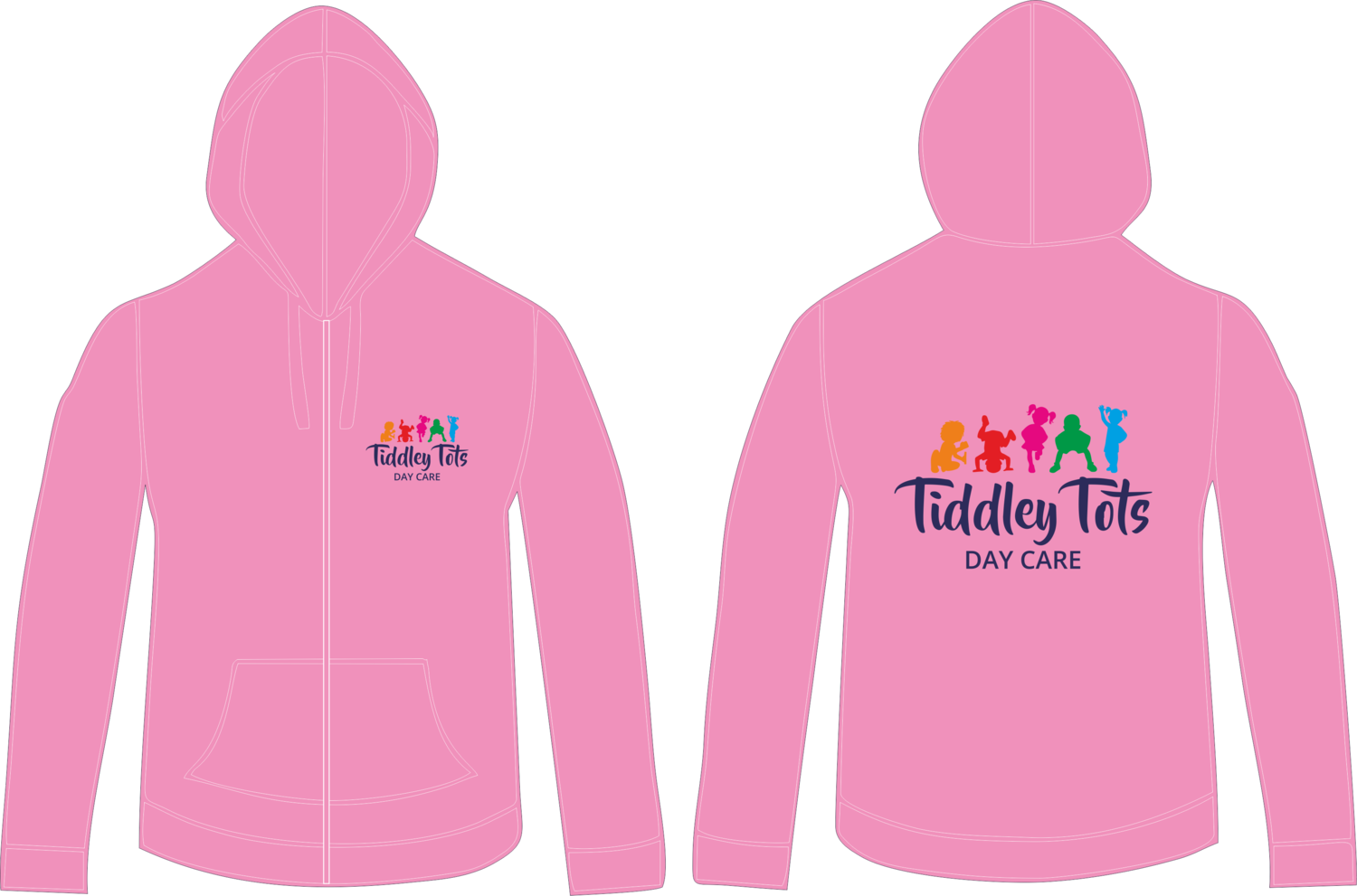 Tiddley Tots Baby Zipped Hoodie