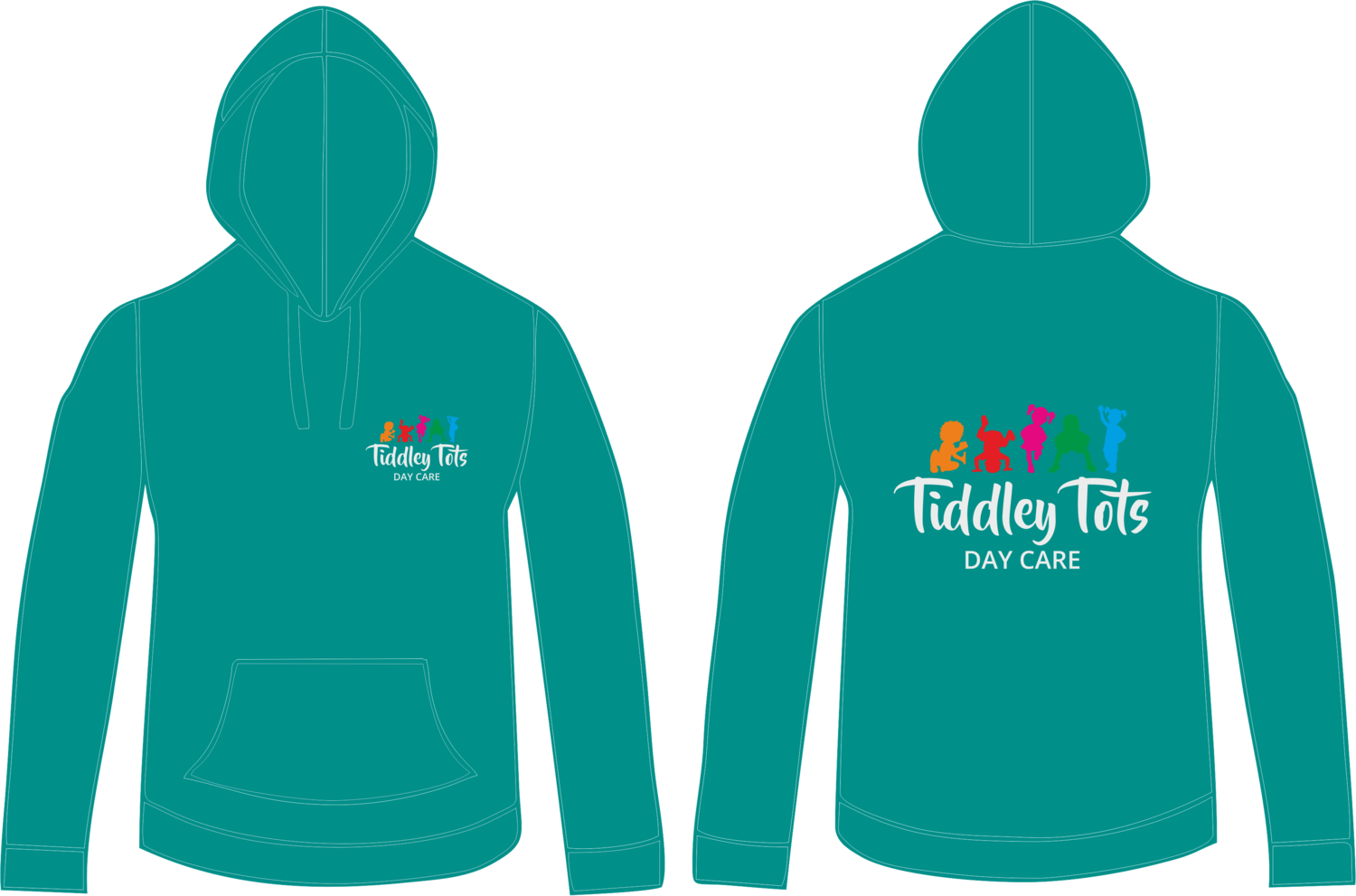 Tiddley Tots Kids Hoodie