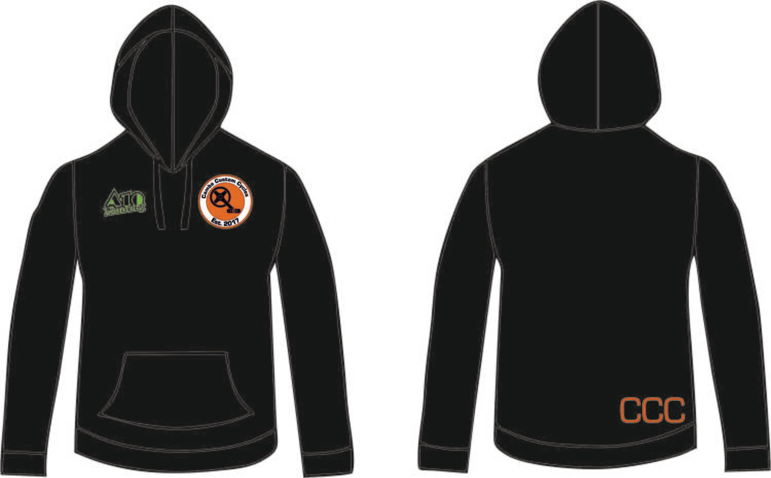 Cambs Custom Cycles Hoodie