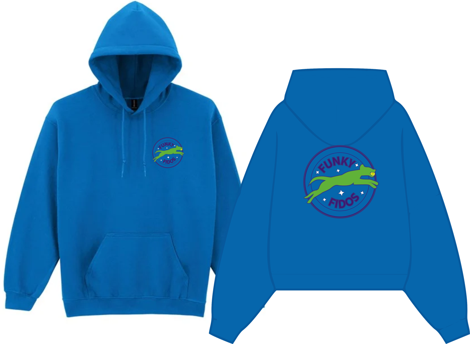 Funky Fidos Hoodie
