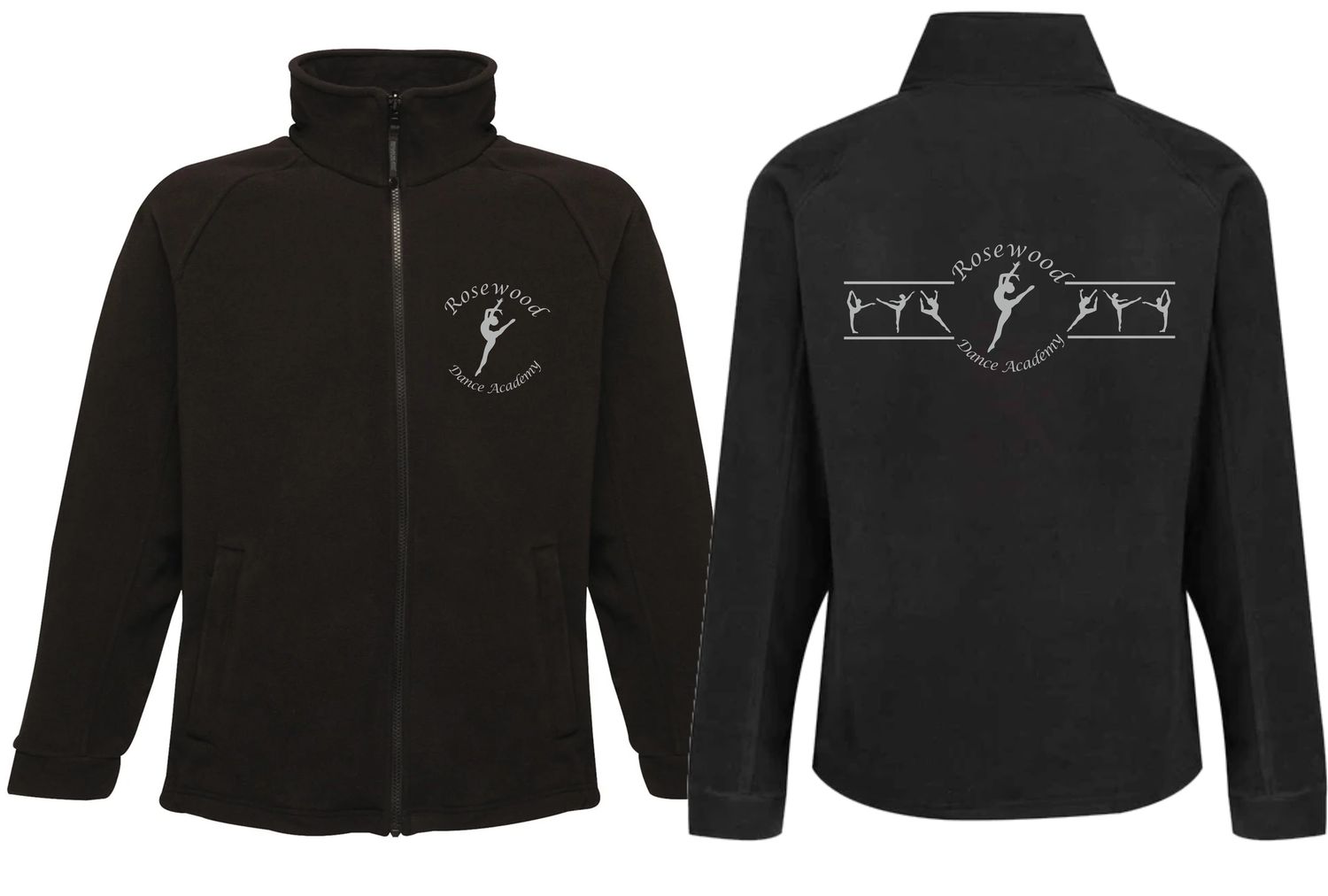 Rosewood Embroidered Kids Fleece