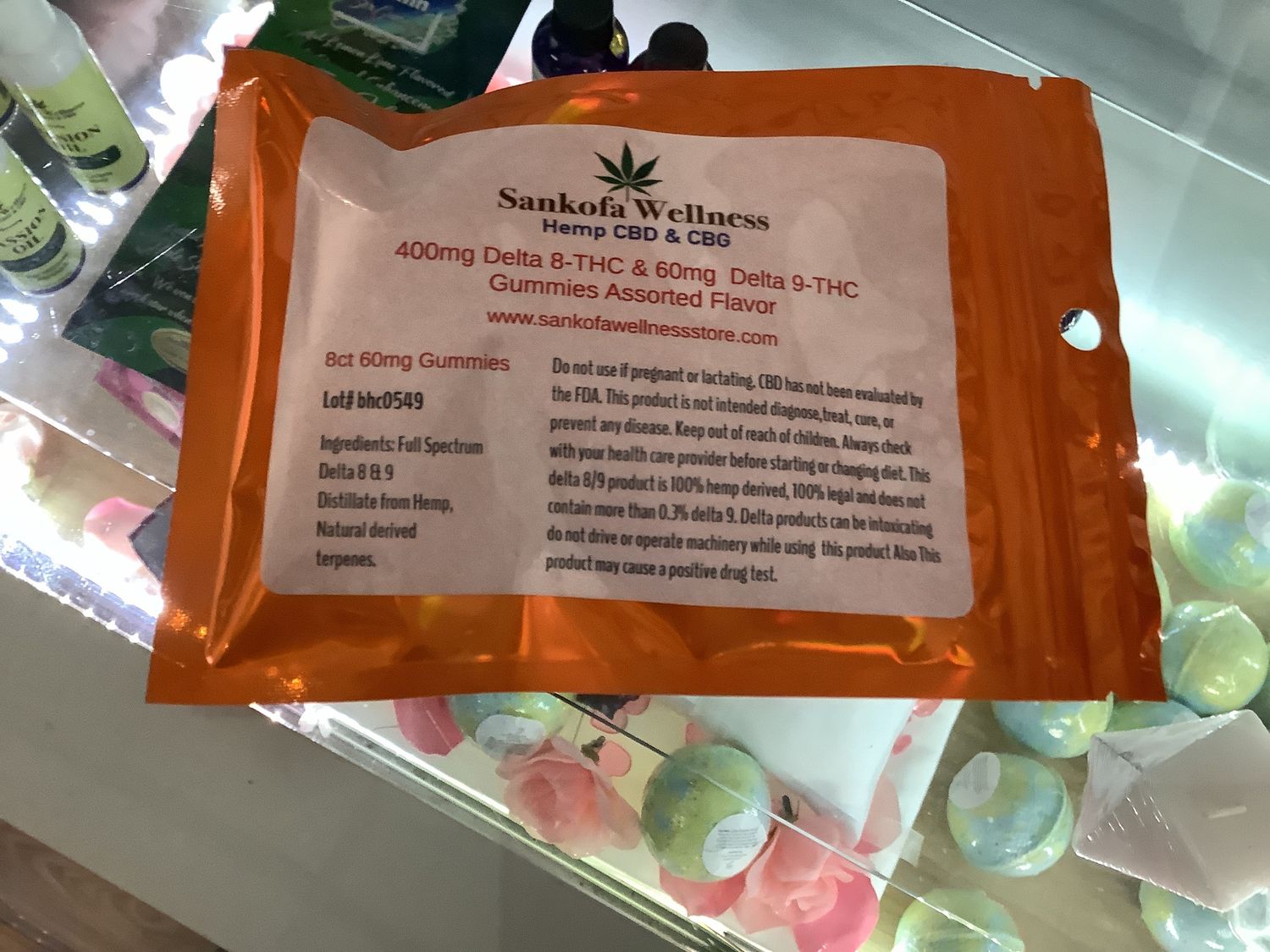 400mg 8 pack