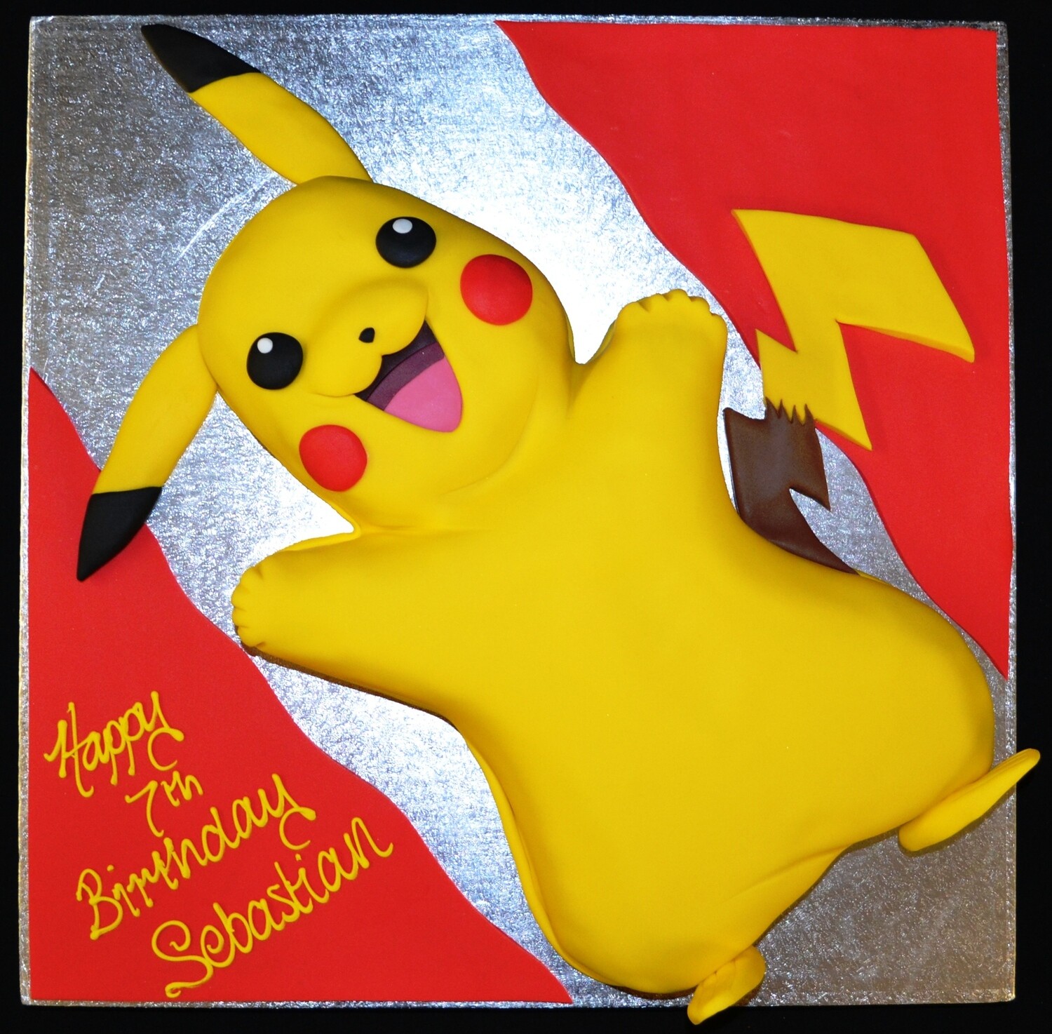 Pikachu (Full Body Cake)