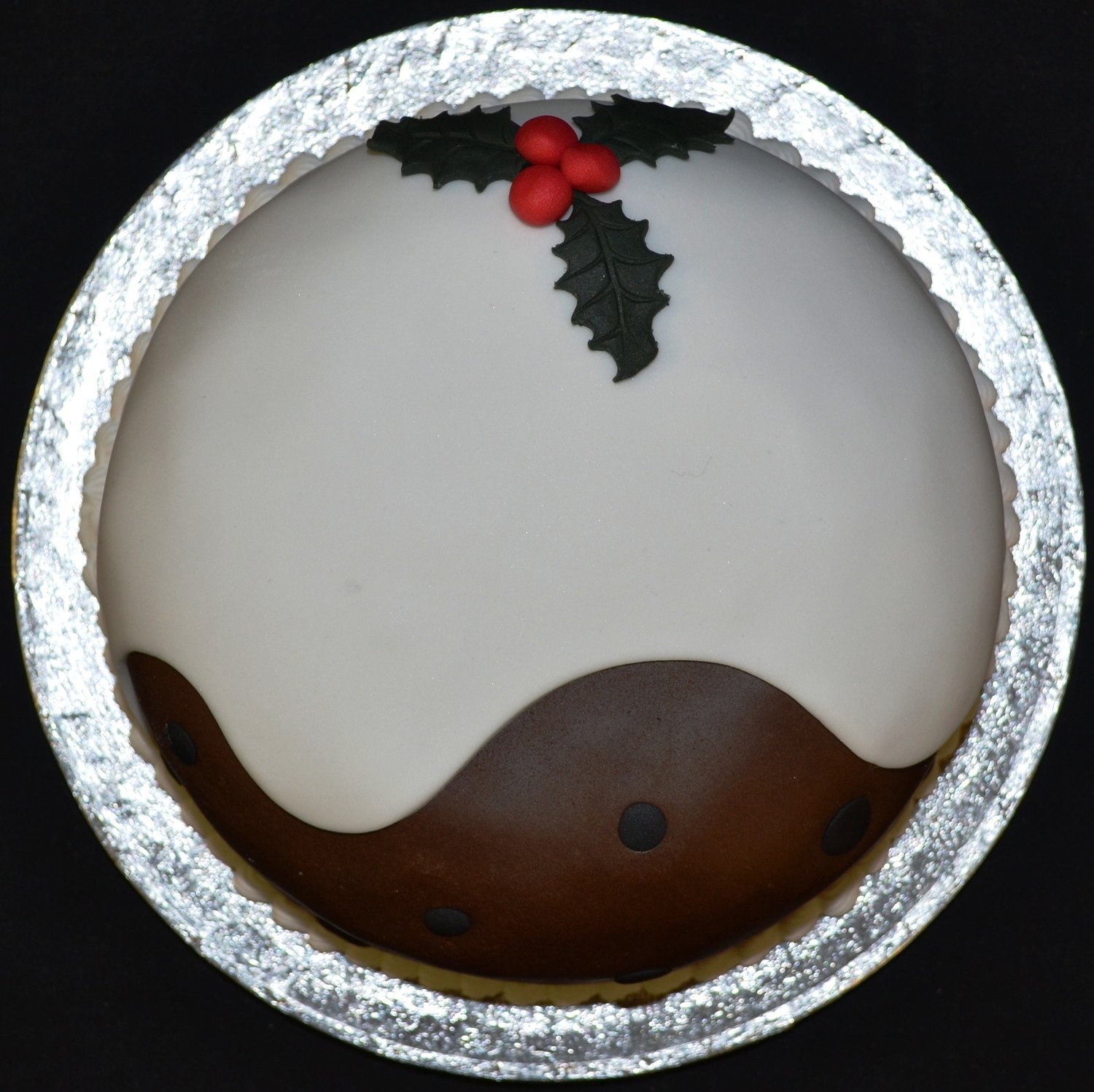 Christmas Pudding Novelty Cake