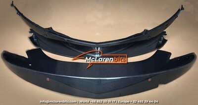 McLaren 600lt front bumper top cover