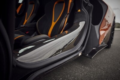 McLaren 720s / 765lt door sills, entrance panels