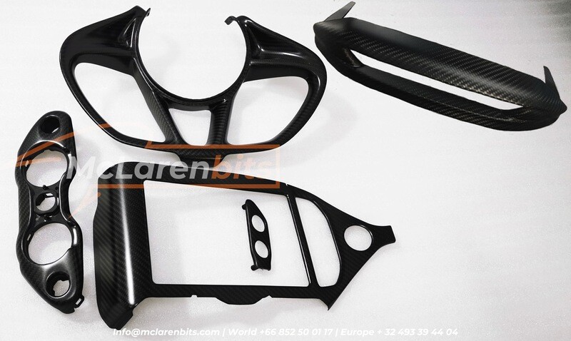 McLaren 720s Interior trim set (5 pieces)