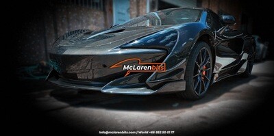 McLaren 600lt front bumper side cover panels