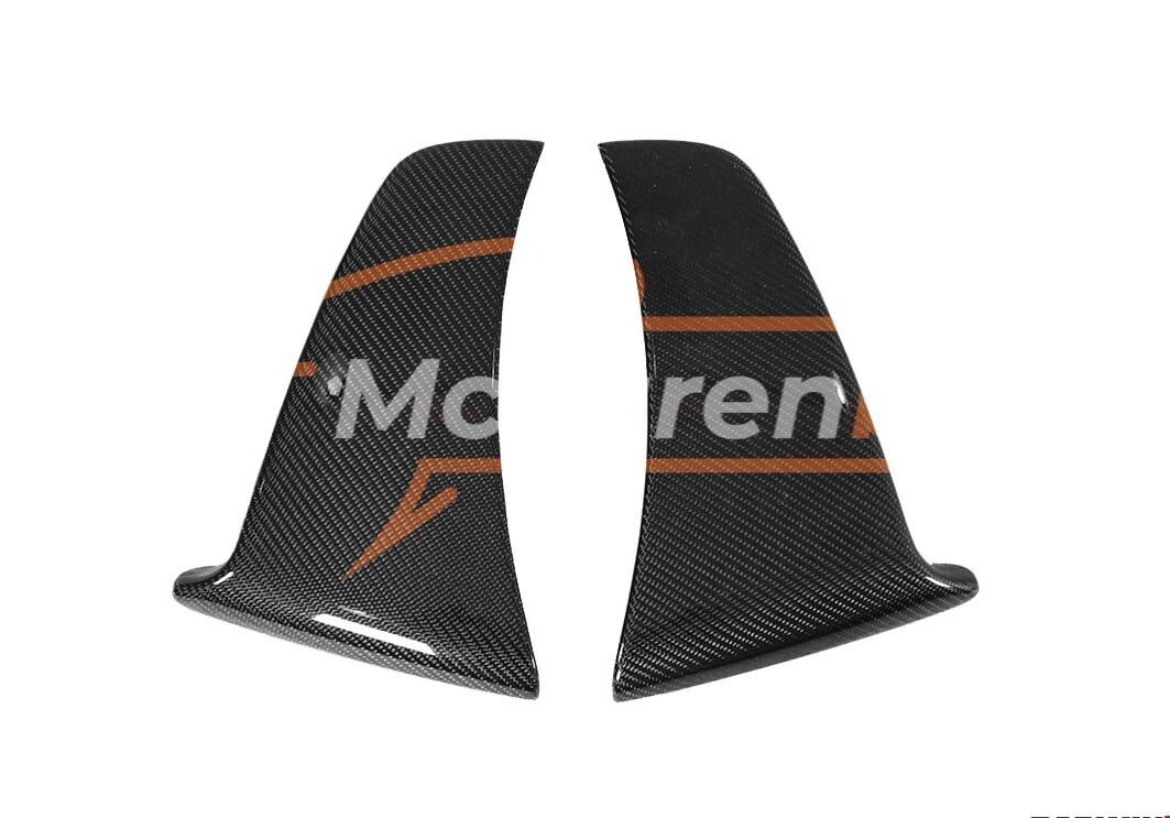 McLaren 600LT rear bumper side fins