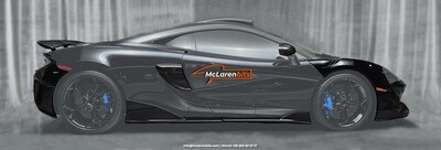 McLaren 600LT aero package carbon fibre upgrade