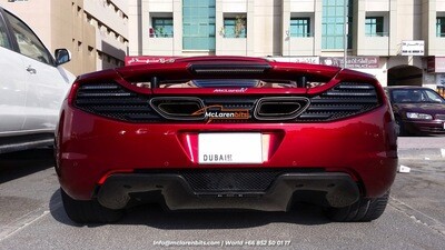 Stock design rear diffuser