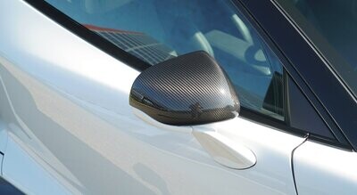 McLaren GT Mirror caps in carbon fibre