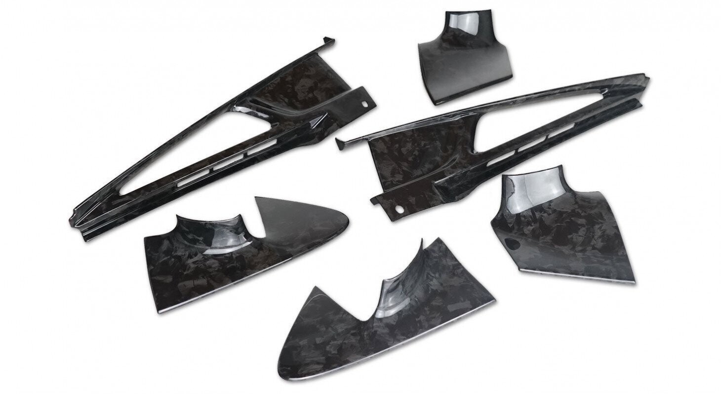 McLaren 720S | 750S | 765LT Spider air bridge &amp; door handle set