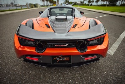 McLaren 720s Diffuser stock design