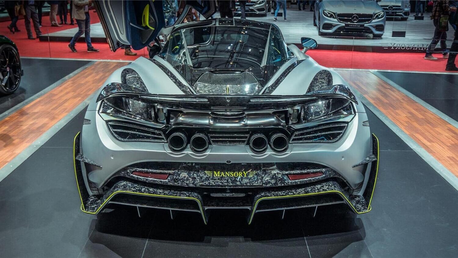 Rear diffuser