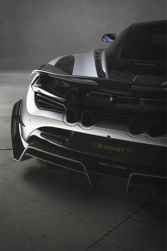 Rear diffuser