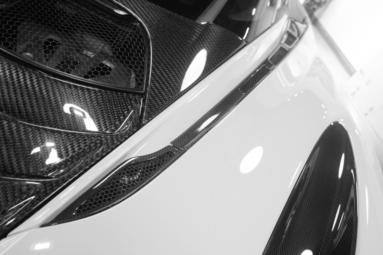 McLaren 720s Air outtake engine bonnet (Coupe)