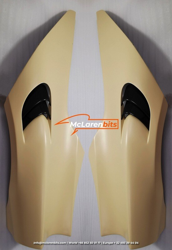 McLaren 720s Long Tail Front fender with louvres (Coupe)