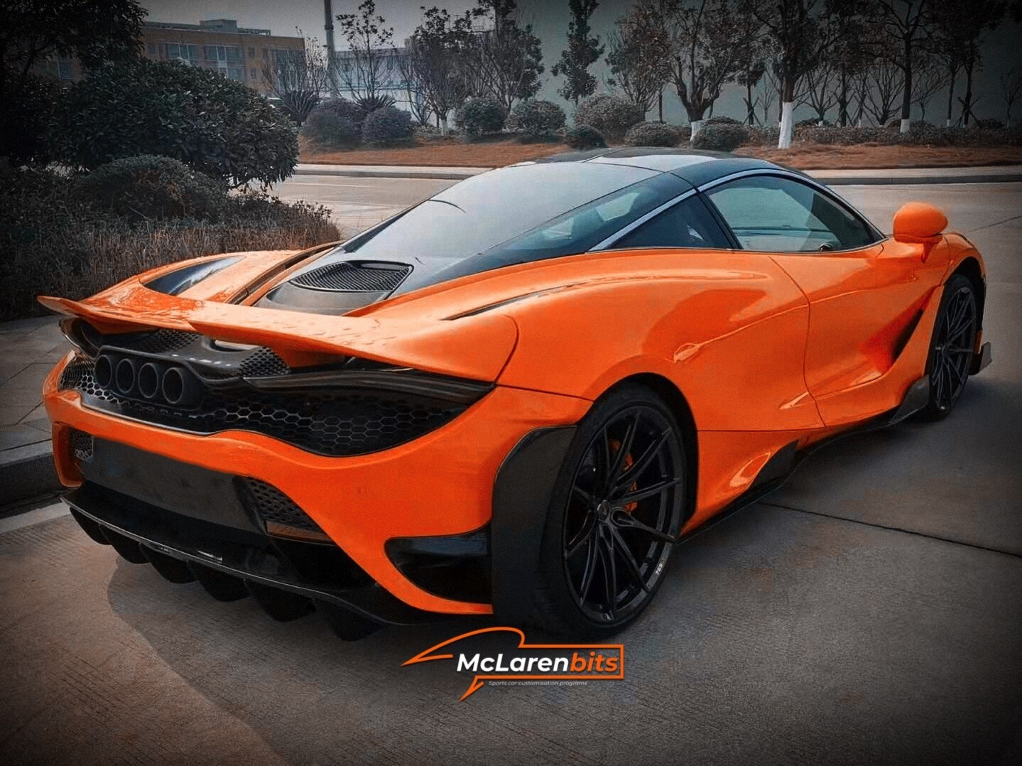 McLaren 720s restyling to 765LT rear-end