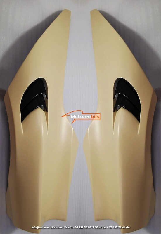 McLaren 720s Long Tail front fender with louvres (Spider)