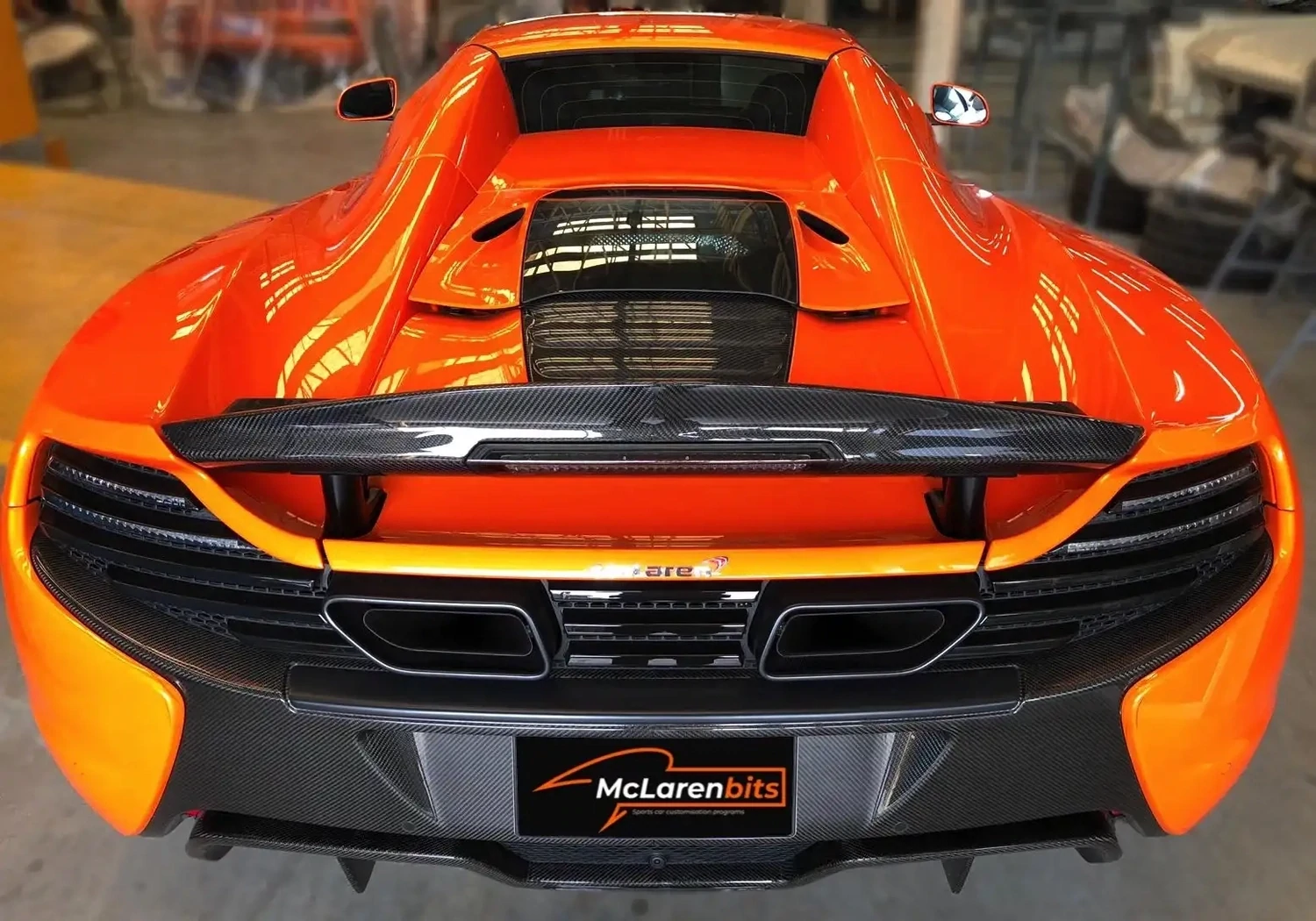 McLaren MP4-12C | 650S tail spoiler | airbrake (GT design)