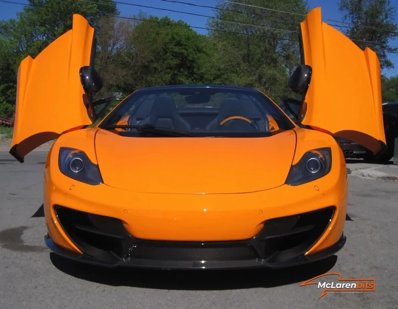 McLaren MP4-12C front bumper MSO design