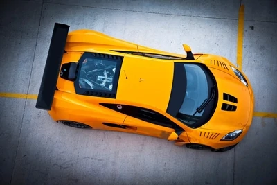 McLaren MP4-12C front wing | Fender GT3 design