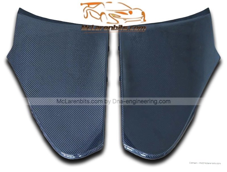 McLaren 650S front bumper side guard in carbon fiber
