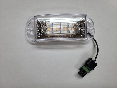 Timpte LED Marker Light - Clear Lens/Amber Diode ('09 & up)