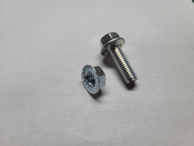 Serrated Flange Bolt & Nut