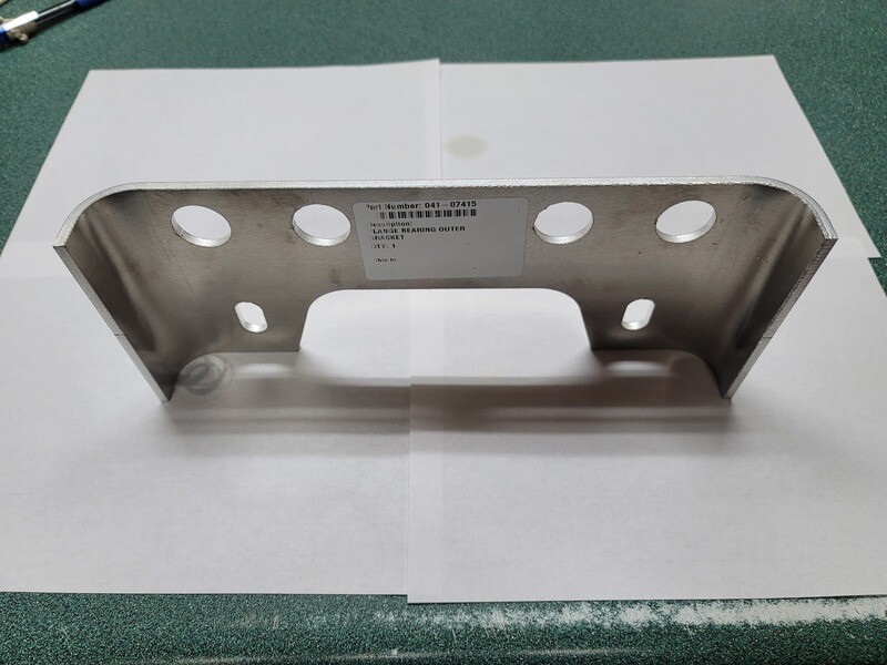 Timpte Weld on Outer Bearing Bracket